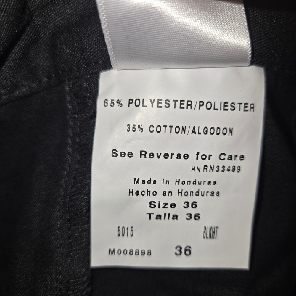 Landau Uniform Pants Mens 36 Black Cargo Medical Scrub Work Pants NWT - Picture 9 of 11